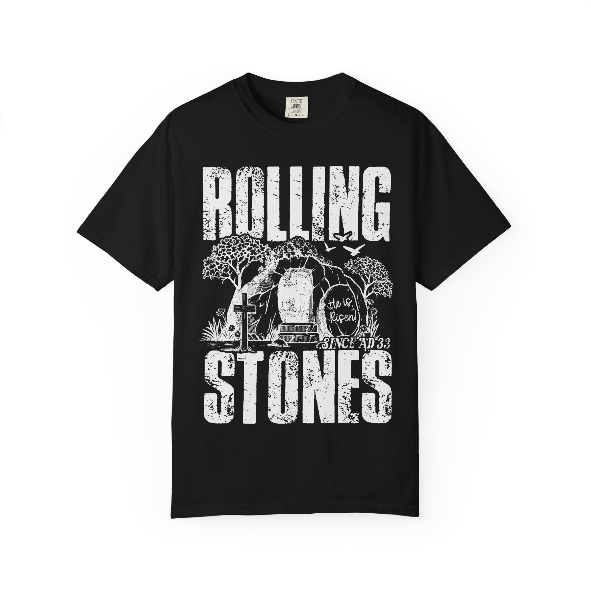 Rolling Stones Vintage Graveyard Graphic T-Shirt