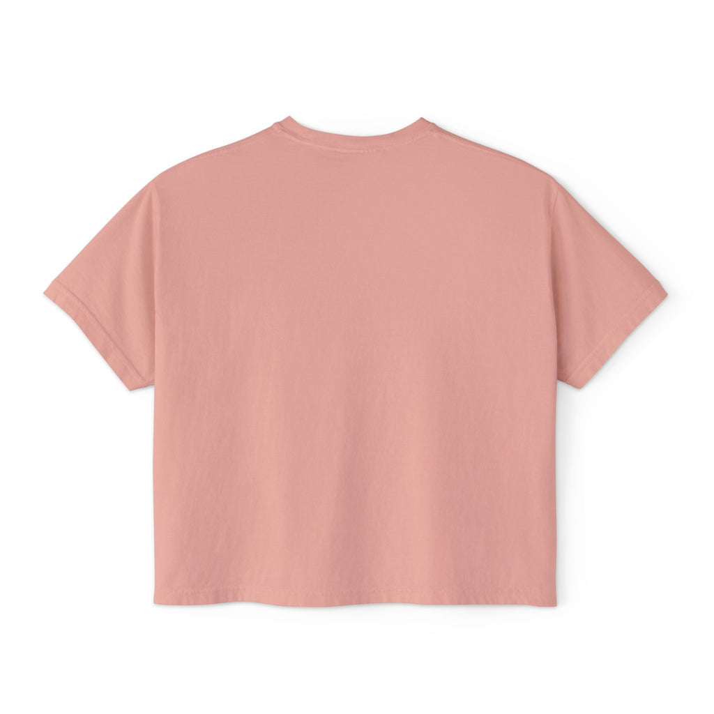 Risen Floral Boxy Tee - Women's Christian Easter Shirt