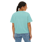Risen Floral Boxy Tee - Women's Christian Easter Shirt