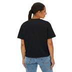 Risen Floral Boxy Tee - Women's Christian Easter Shirt