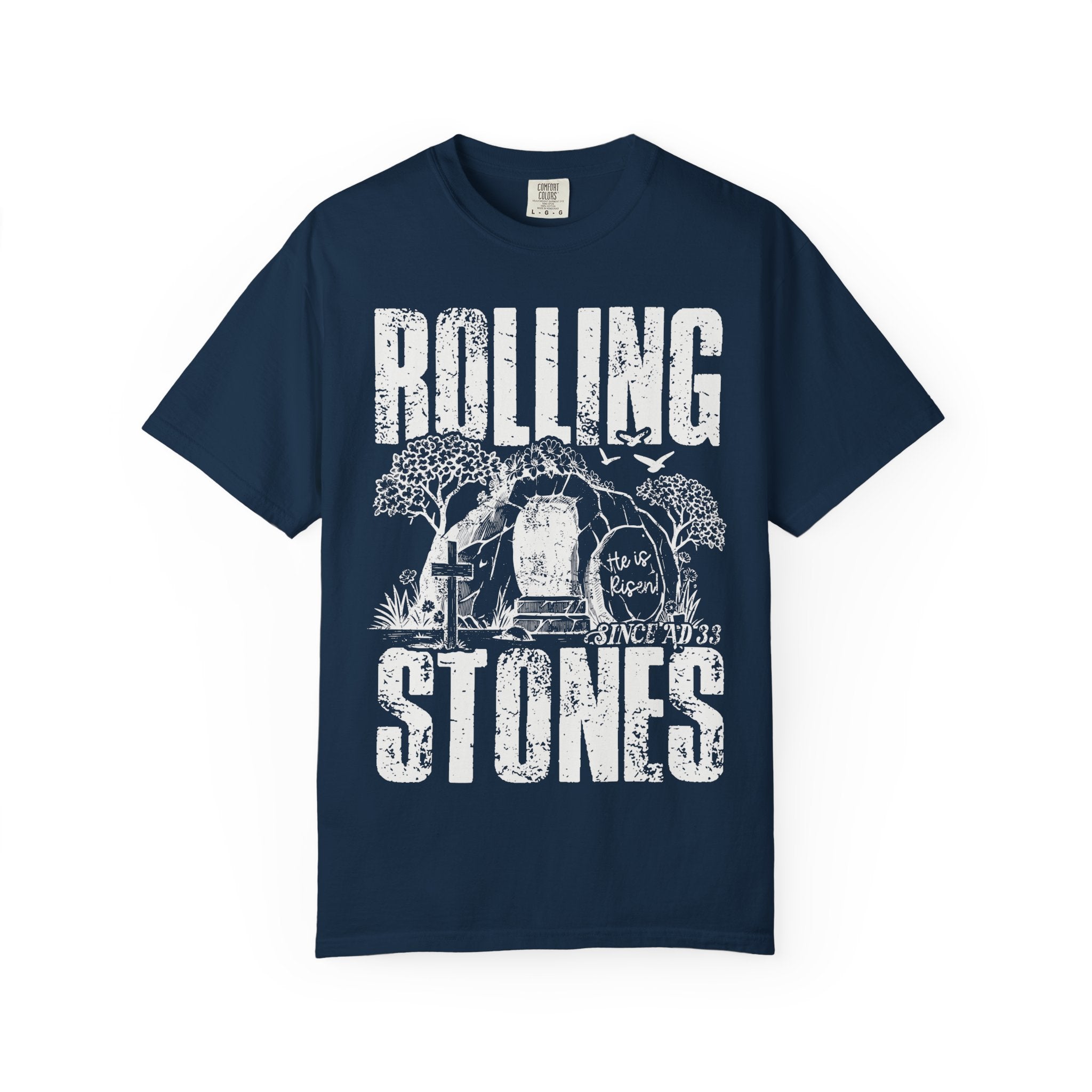 Rolling Stones Vintage Graveyard Graphic T-Shirt