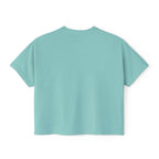 Risen Floral Boxy Tee - Women's Christian Easter Shirt